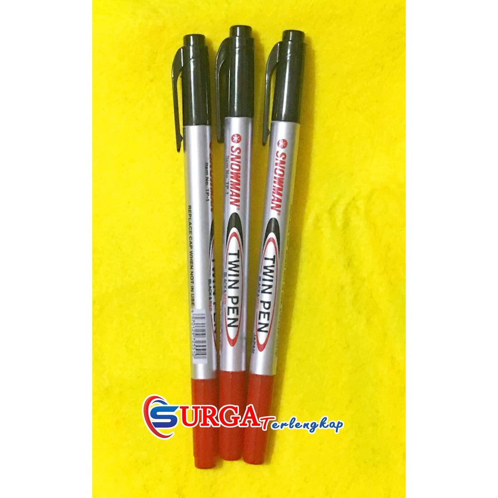 

Spidol Twin Pen Snowman Limited