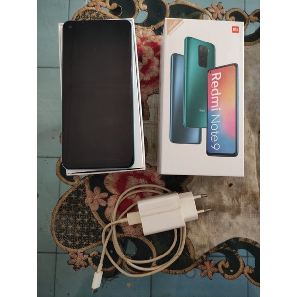 [SECOND TERMURAH] Redmi Note 9 RAM 6/128 Polar White