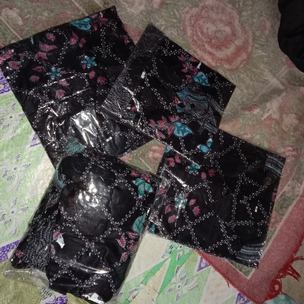 Couple Batik Keluarga || Setelan Couple Batik Ayah Ibu Anak Cewek Cowok || Couple Batik Family Gamis