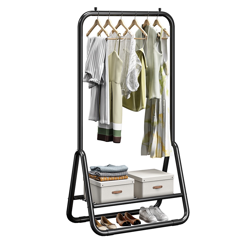 Rak Gantungan Baju Serbaguna Stand Cloth Hanger Gawang Rak Jemuran Pakaian Portable