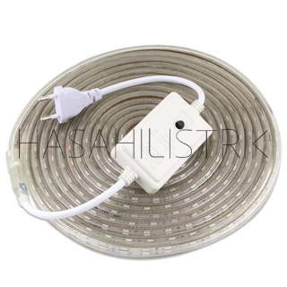 Lampu LED STRIP SELANG 2835 10Meter/220V OUTDOOR RGB/LED strip warna-warni