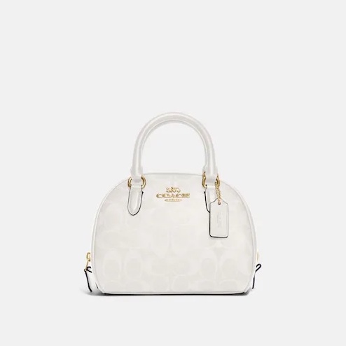 Coach Sydney Satchel in Signature Canvas