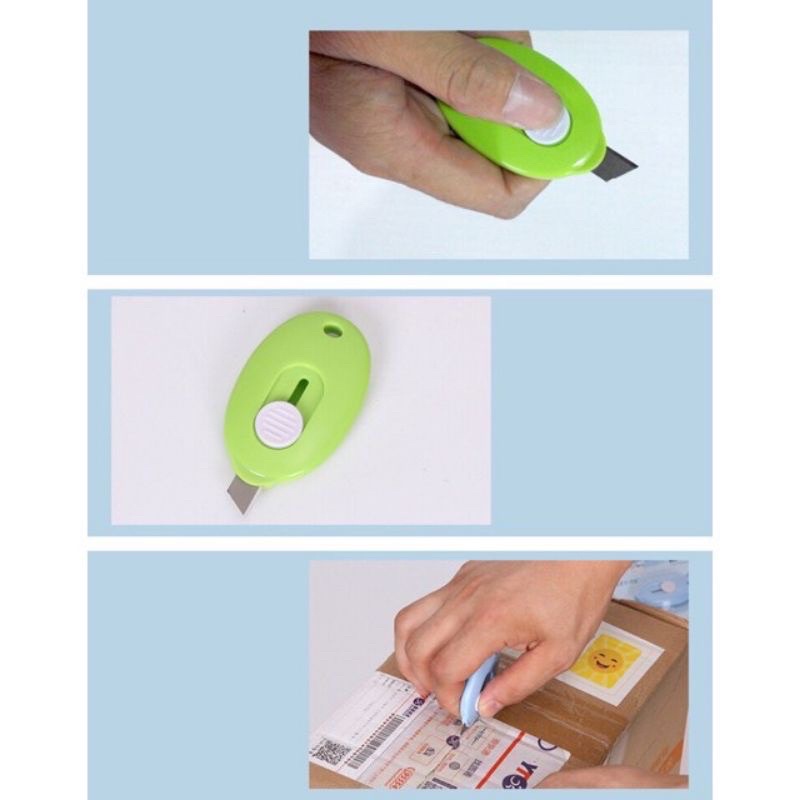 cutter mini / pisau cutter mini / cutter portable / cutter unboxing paket / cutter buka paket