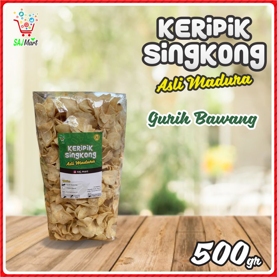 

Kripik Singkong Super Empuk asli Madura 500gr