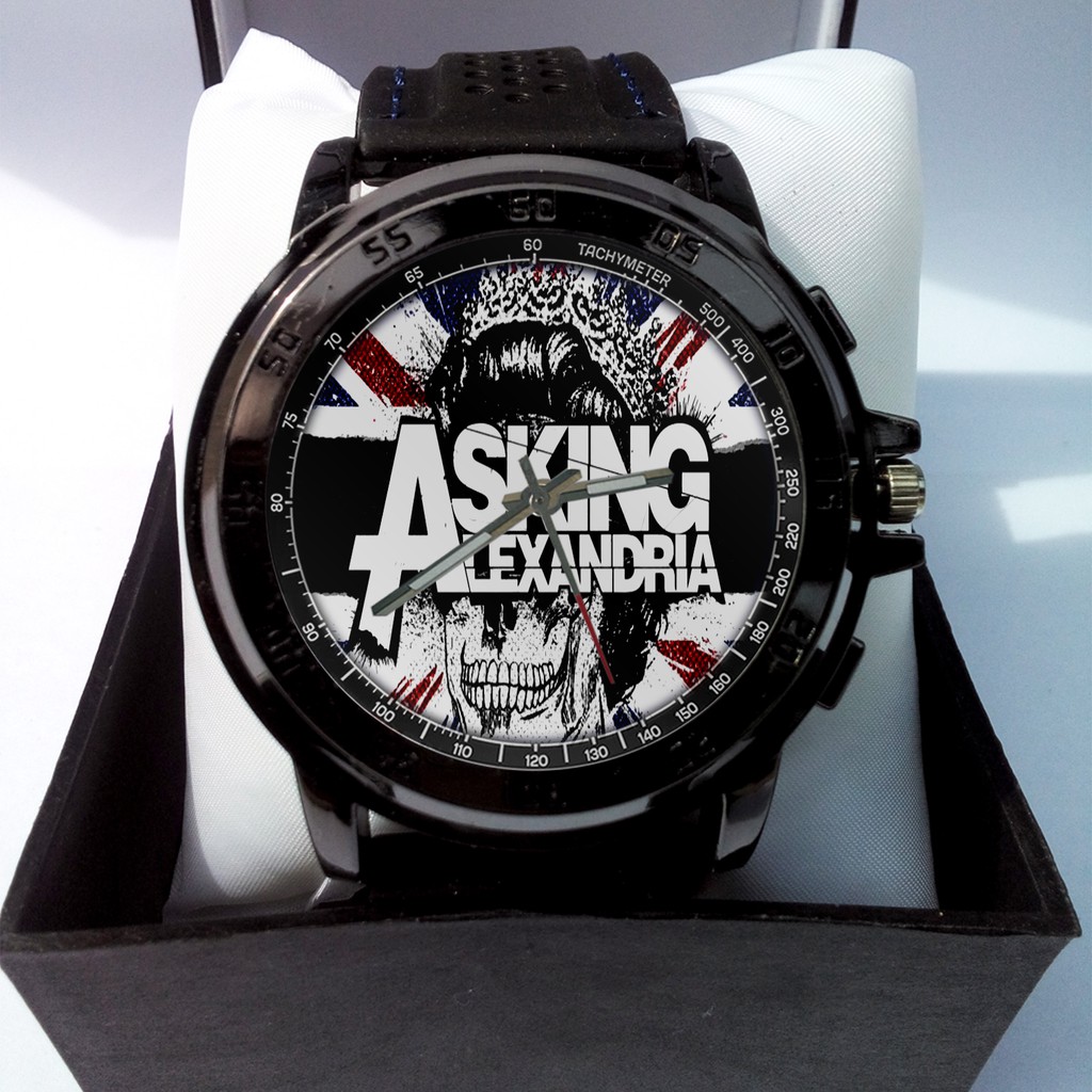 jam tangan custom asking alexandria band