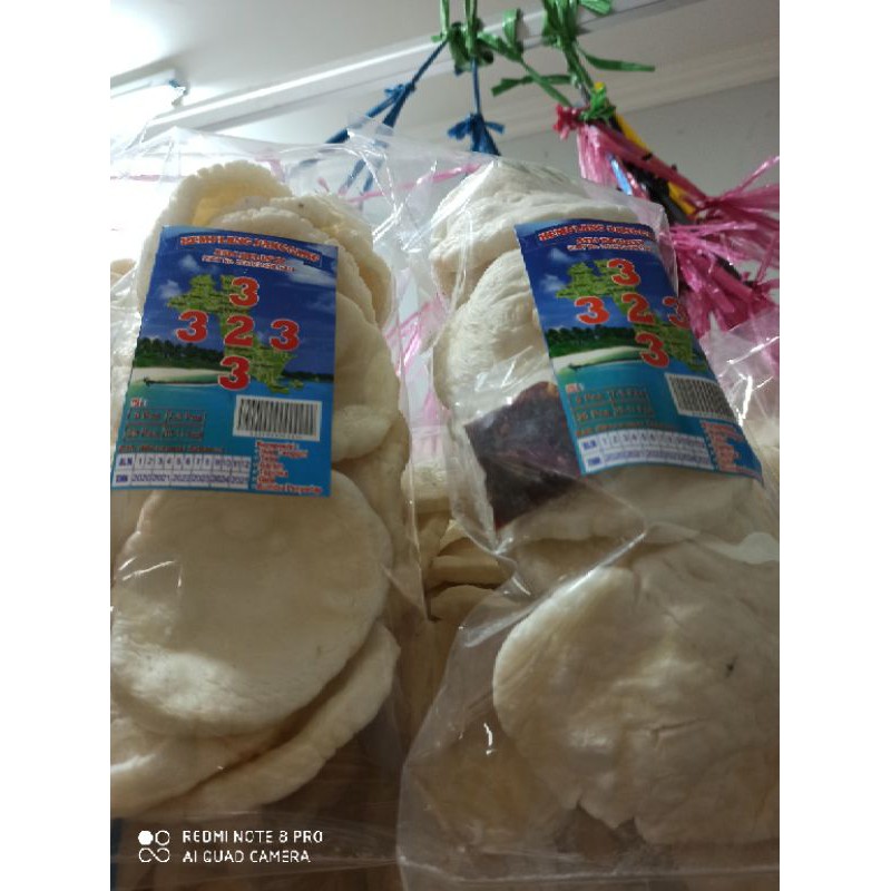 kemplang oven ikan 323/kemplang bangka/snack bangka