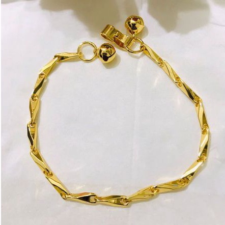 Gelang tangan xuping lapis emas 24k fashionable 079FR