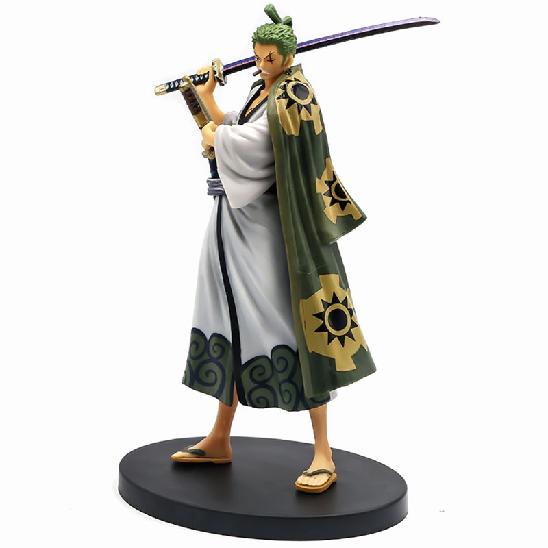 Dxf Mainan Action Figure One Piece Wano Country Wafuku LUffy Kimono Nami Zoro Bahan Pvc Ukuran 18cm 11 Gaya