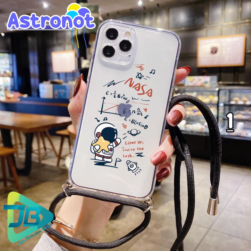 SOFTCASE SLINGCASE LANYARD BENING ASTRONOT INFINIX NOTE 8 HOT 9 PLAY X680 X682 10 LITE JB4723