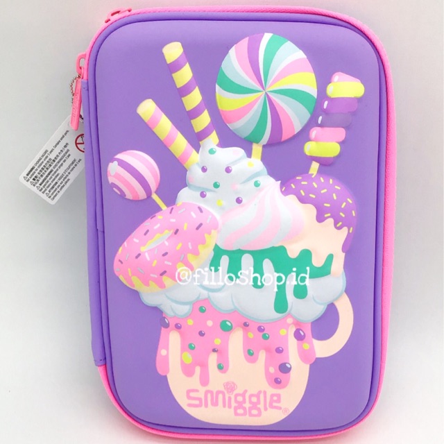 

Smiggle Hardtop Pencil case Purple