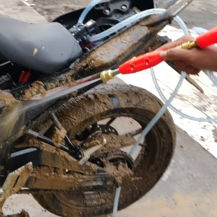 Mesin Power Sprayer Portable Alat Cuci Motor Mobil Steam