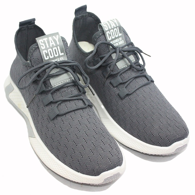 Dr. Kevin Sepatu Sport Pria Men Sneakers 889-022 - Abu, Coffe & Hitam (3 Warna)-3