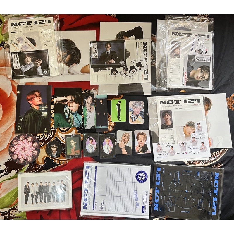 photocard postcard nct 127 nct dream wayv season greeting album jungwoo haechan doyoung jaehyun taei