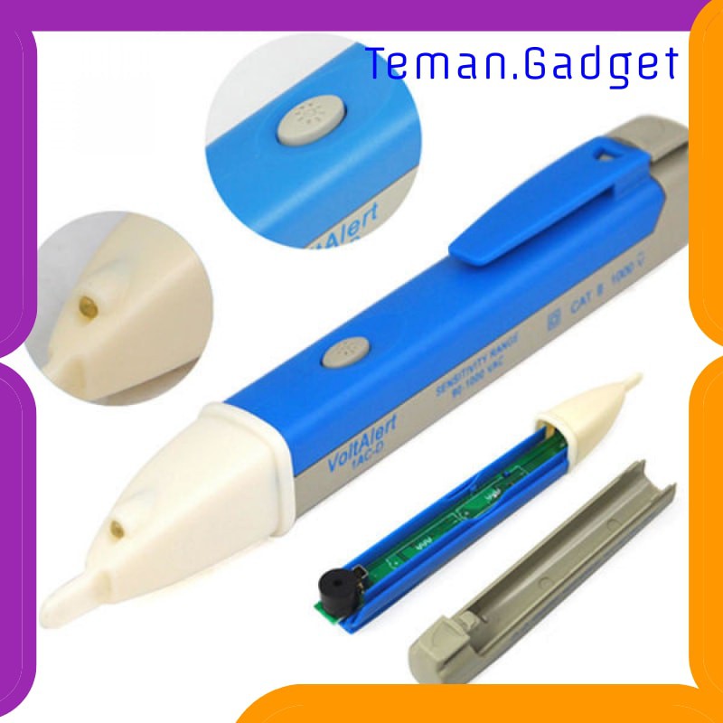 TG-DE386 TAFFWARE PEN NON-CONTACT AC VOLTAGE ALERT DETECTOR 90V-1000V - VD02