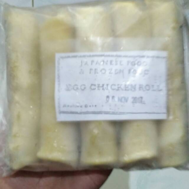 

Egg chicken roll mini isi 5 lonjor