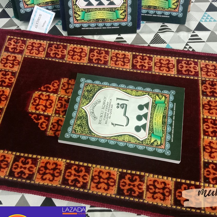 

Paket murah IQRO+sajadah kecil/Kado ultah anak/hadiah anak/Bingkisan