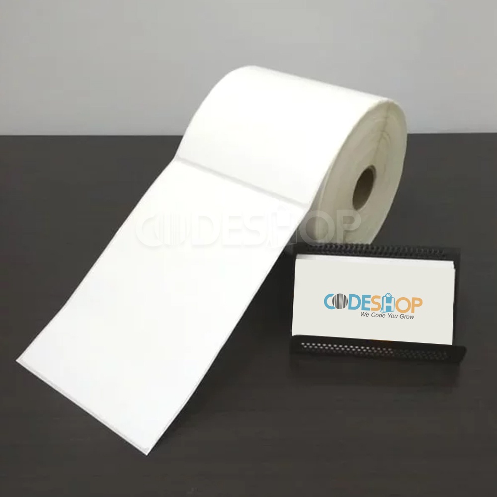 Stiker Label Semicoated 100 x 150 mm Isi 500 ( 1 Line )