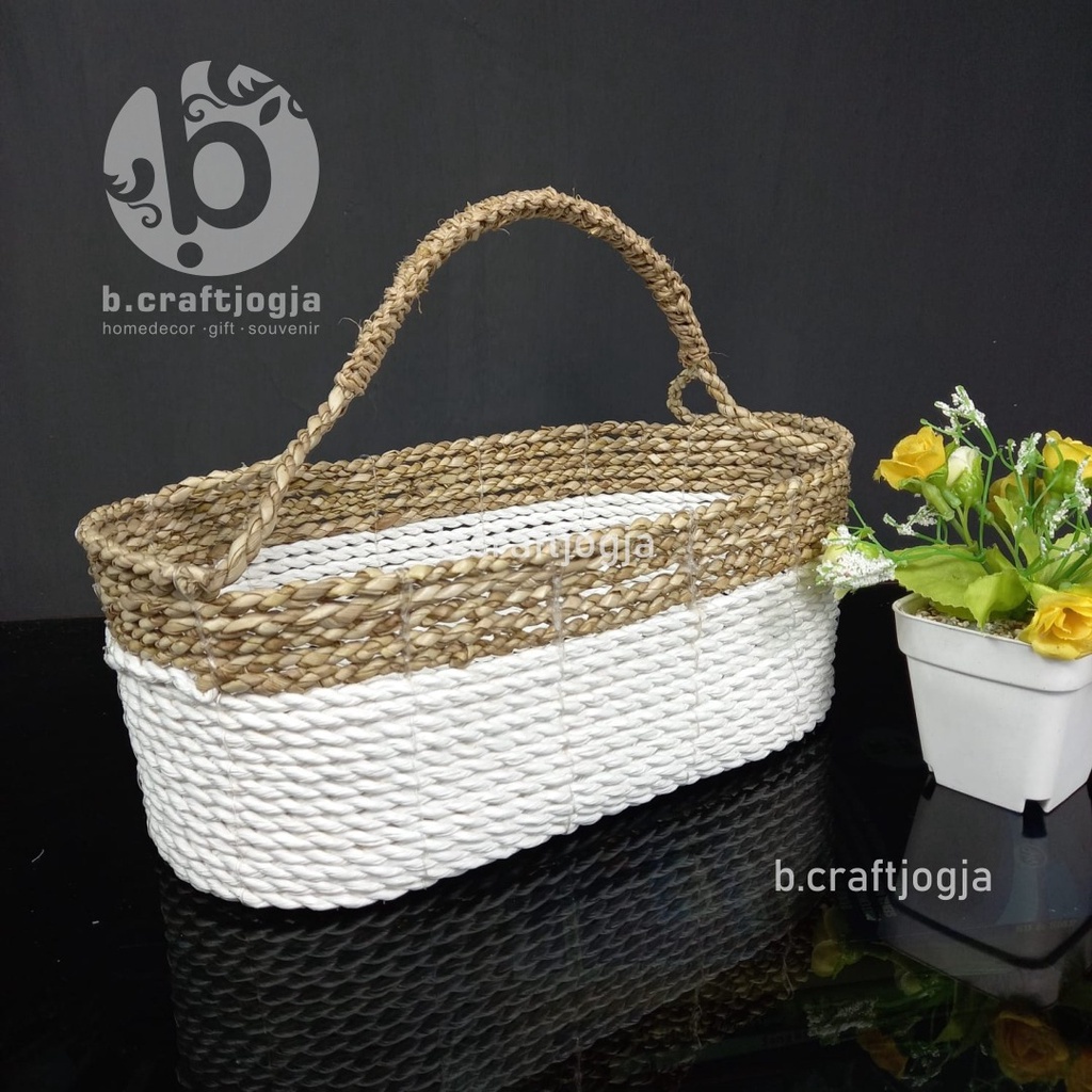 Keranjang Anyaman Seagrass Hampers Grosir Kerajinan Anyaman Jogja