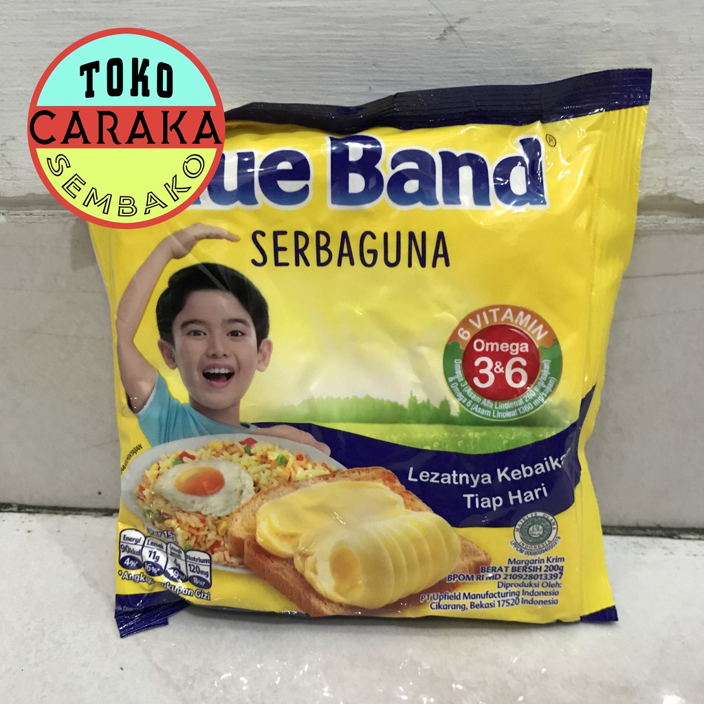 

Blue Band Blueben BlueBand Serba Guna Refill Mentega Margarin 200g