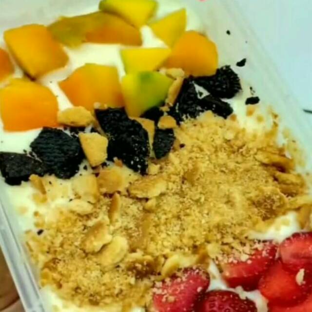 

Mango cracker whipcrem