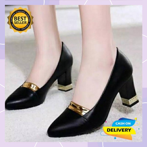 Haihil Kondangan Hils Remaja Kekinian Heals Korean Style Heel Wanita Terbaru Haihils Kekinian Haighi