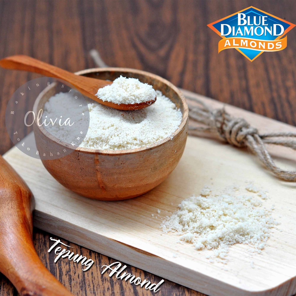 

Tepung Almon Almond Flavour 500Gr / Bubuk Kacang Almond Blue Diamond Repack