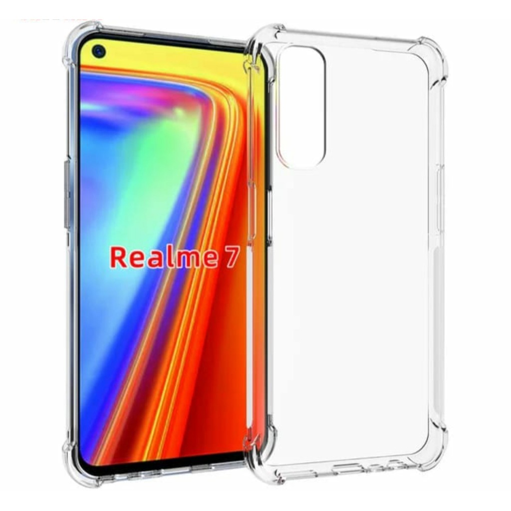 anticrack Realme 7 7i case casing cover anti crack airbag