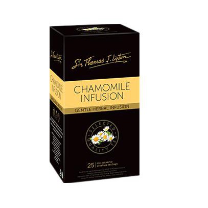 

Teh LIPTON CHAMOMILE - Sir Thomas Lipton Tea -Herbal Infusion Camomile