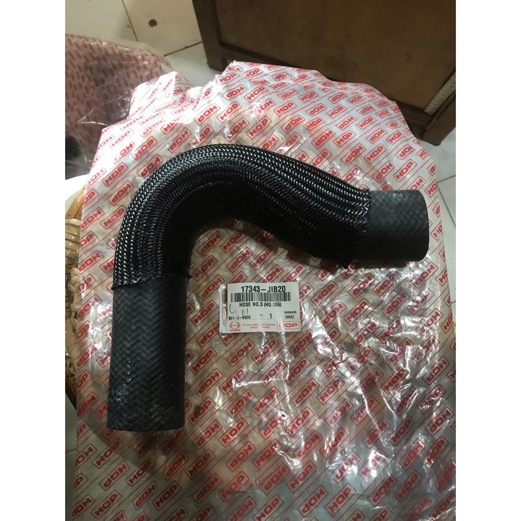 Selang turbo hose no 3 Toyota Hino Dutro HT 130 17343 JIB20