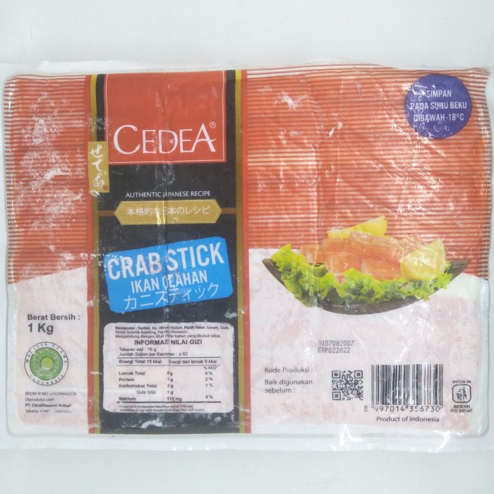 

Cedea crab stick 1kg