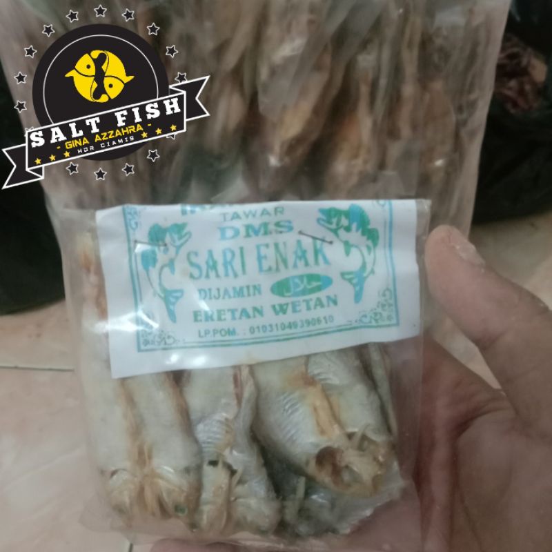 

Ikan Asin Bilis Tawar Kemasan 1 Bungkus (35 Gram)