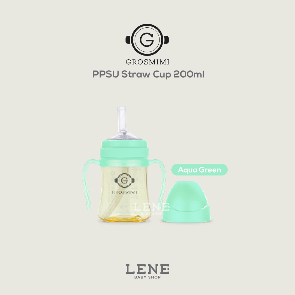 Grosmimi PPSU Straw Cup 200ml &amp; 300ml