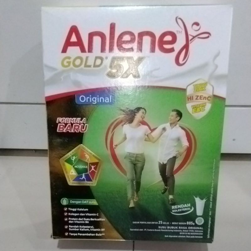 

Anlene Gold 5x / Anlene gold plus 885gr / Anlene Gold Original / Anlene Gold Coklat