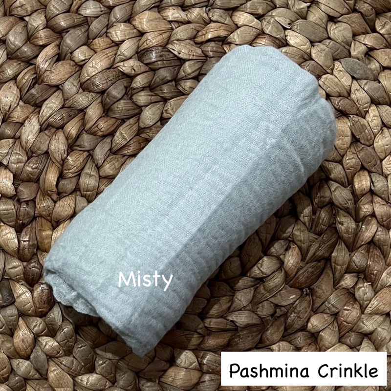 Pashmina crinkle Part 1 Hijab pasmina kusut Lavanya By Azzara-Misty