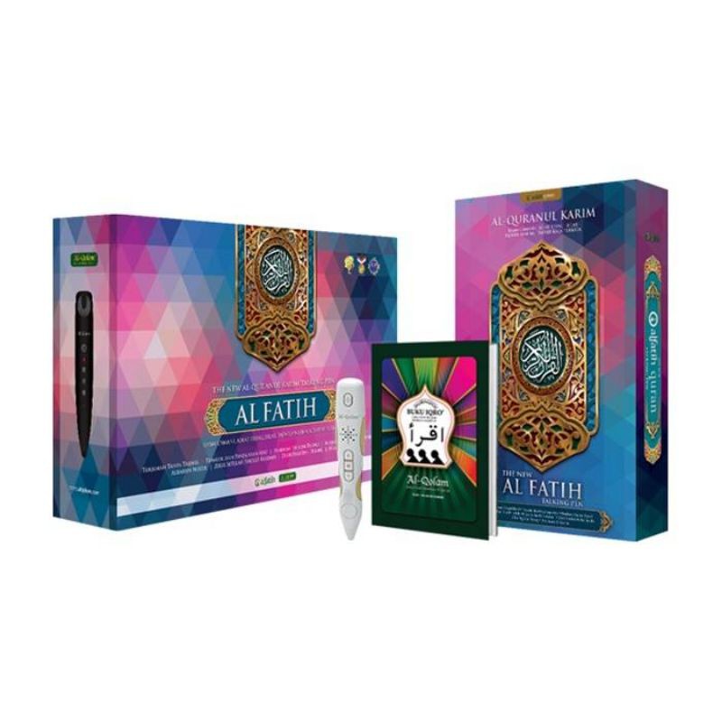 Smart Quran Digital Al-Qolam Mushaf Al Fatih Talking Pen Qur'an Original Bergaransi