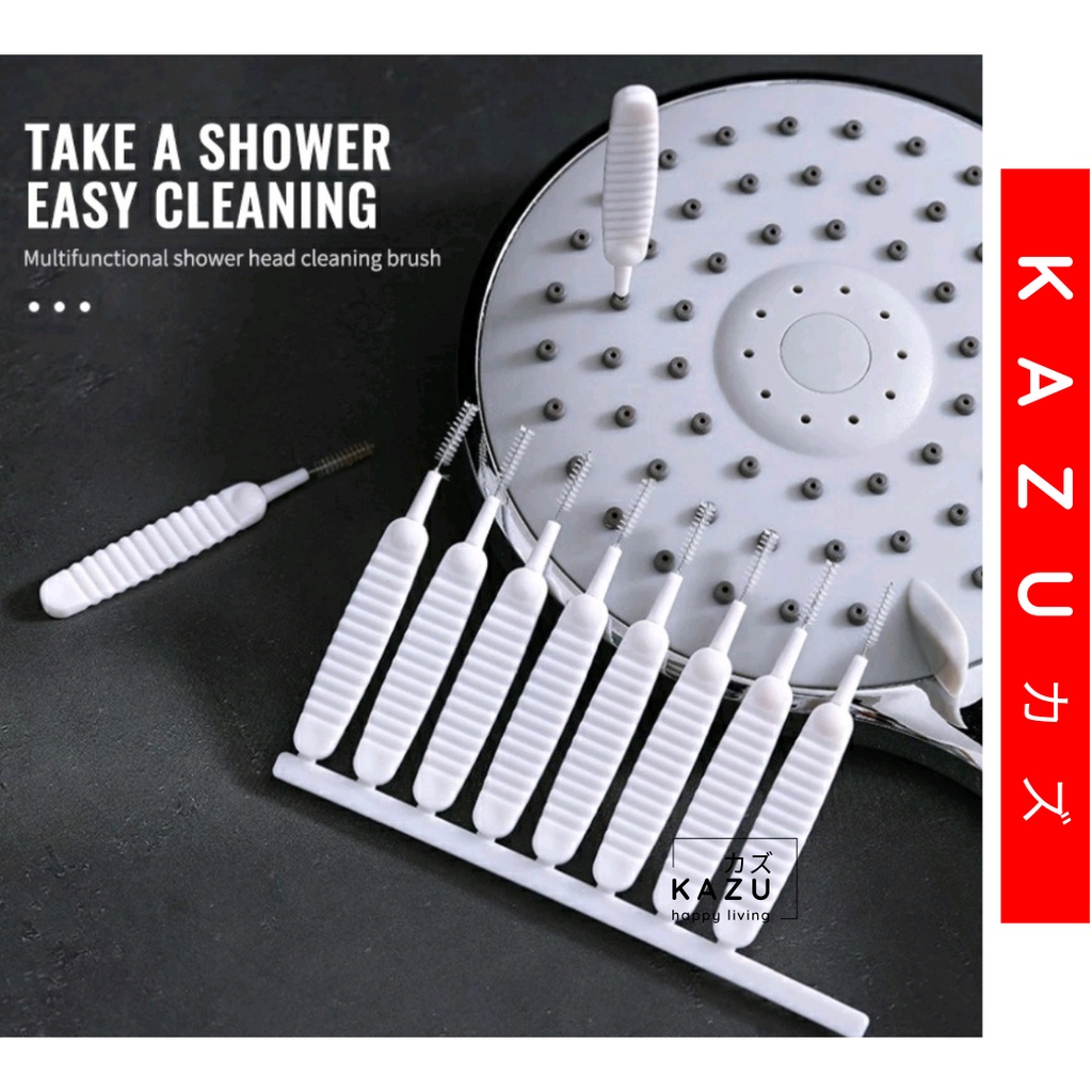 KAZU KHL225 Sikat Mini Anti Sumbat Pembersih Lubang Kecil Shower Air Serbaguna Multifungsi