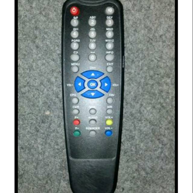 REMOTE REMOT RECEIVER TOPAS TV K-VISION KVISION C1000 SEPERTI ORIGINAL