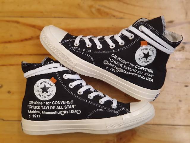 harga converse x off white