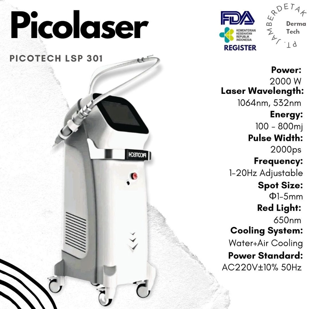 picotech laser picosecond hapus tatto flek removal blackdool whitening peremajaan eye brow erase