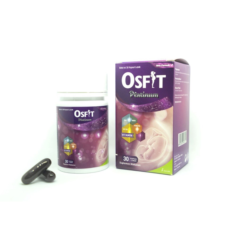 Osfit Platinum 30 kapsul (suplemen ibu hamil)