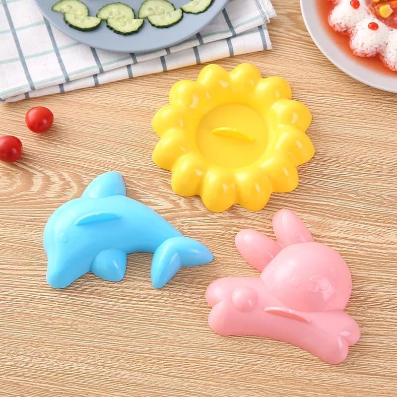 Cetakan Nasi Bunny Set 4 in 1 Karakter Lucu Ukuran Besar