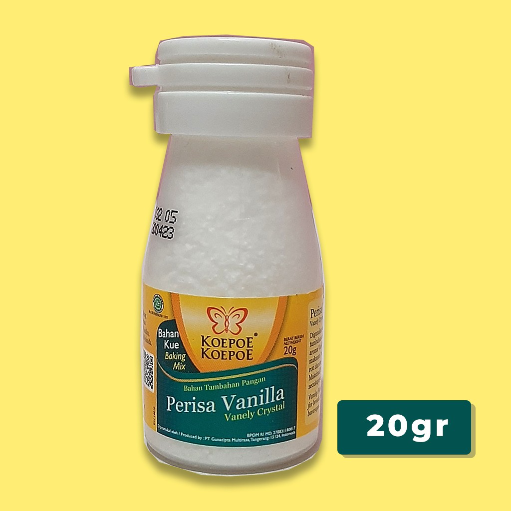 

Perisa Vanilla Bubuk Vanili Koepoe Koepoe Kupu Kupu 20gr Vanilla Vanilli | Bekasi