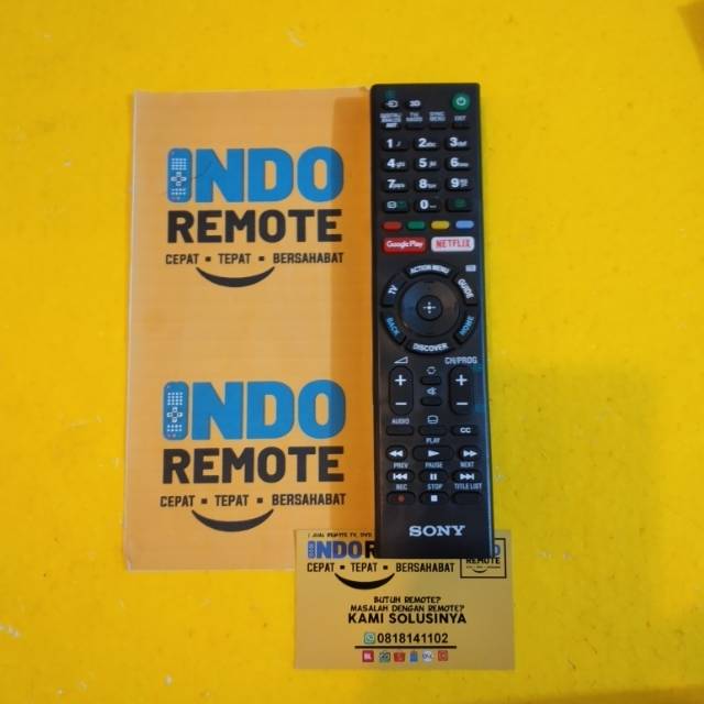 REMOTE TV SONY GOOGLE PLAY NETFLIX ORIGINAL