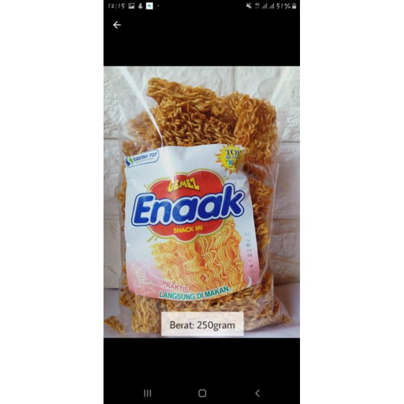 

mie enak 250 gr
