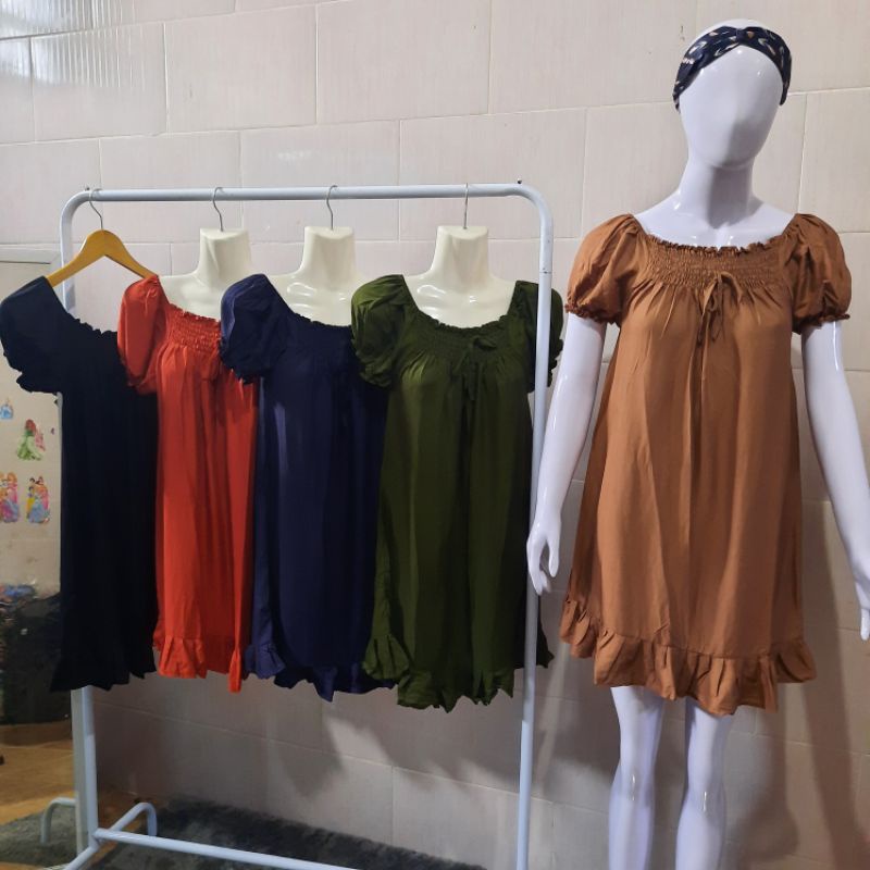 Daster Mini / Daster Tanggung / Daster Polos / Daster Simple / Daster Cantik