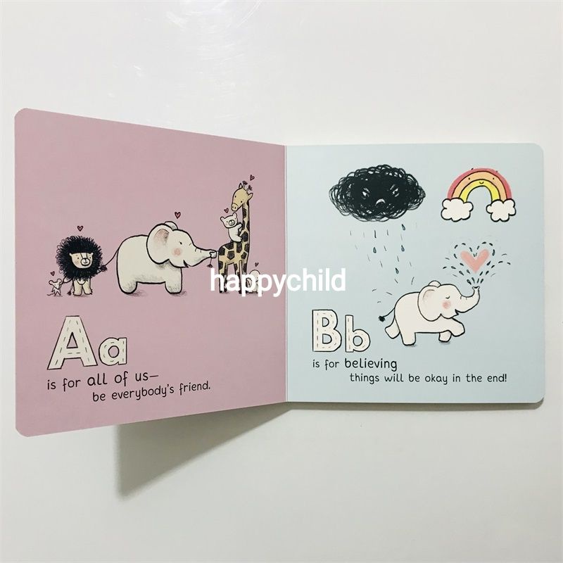 original board book ABCs of kindness belajar ABC buku alphabet buku anak buku impor happychild