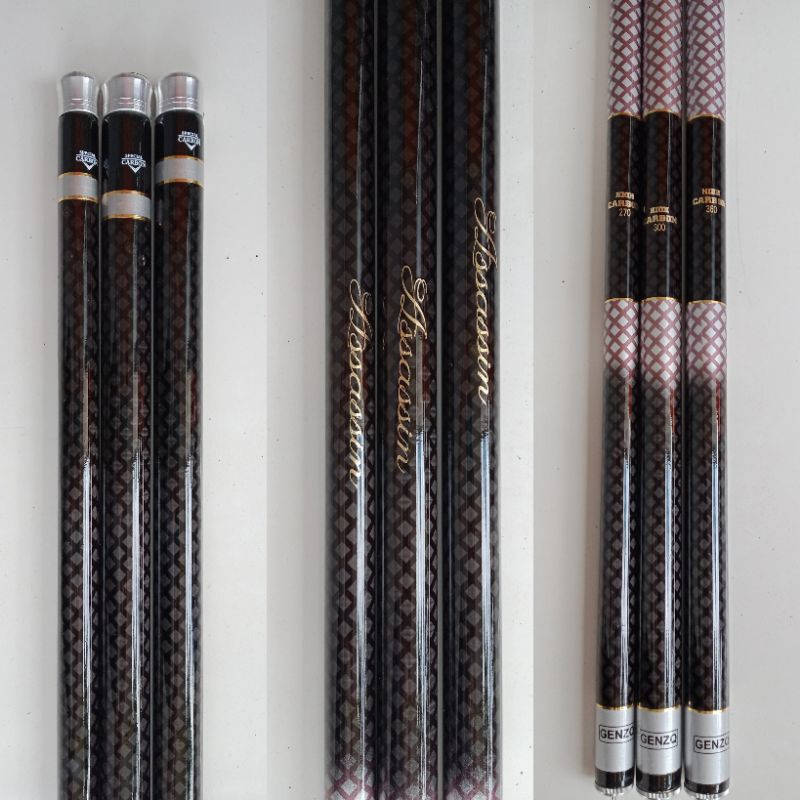 Tegek Genzo ASSASSIN 270/300/360 Joran Tegek Galatama Lele test drag 7kg