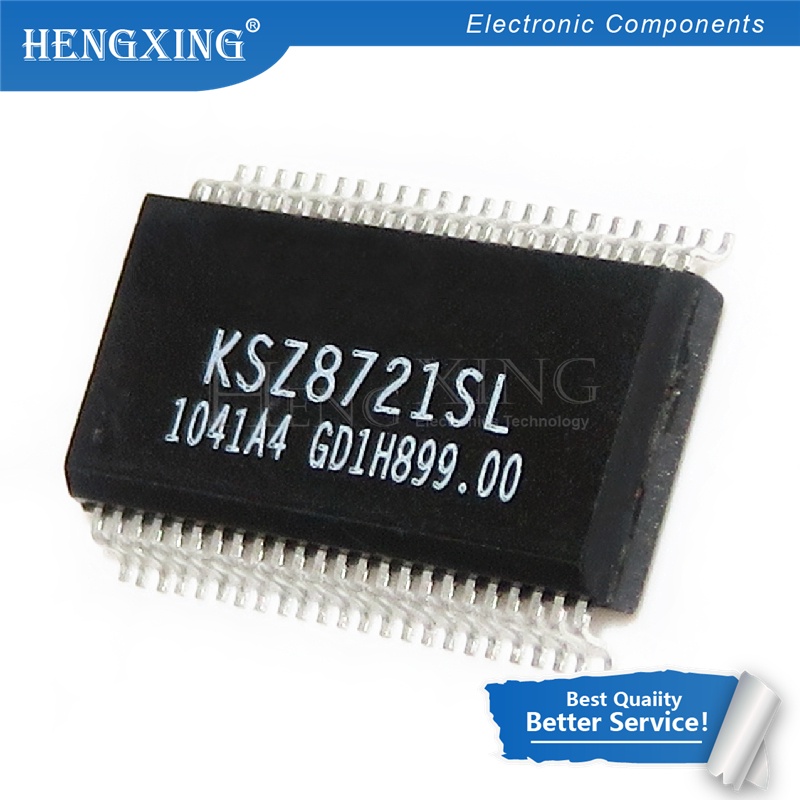 50pcs Ic KSZ8721BTR KSZ8721SL KSZ8721B KS8721B KS8721 SSOP-48