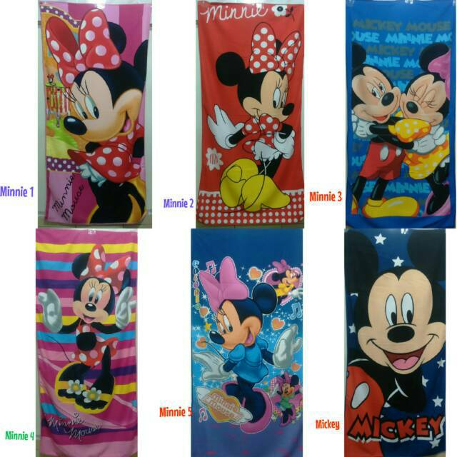 Produsen Handuk Karakter Mickey Minnie mma9pMFY7MY6