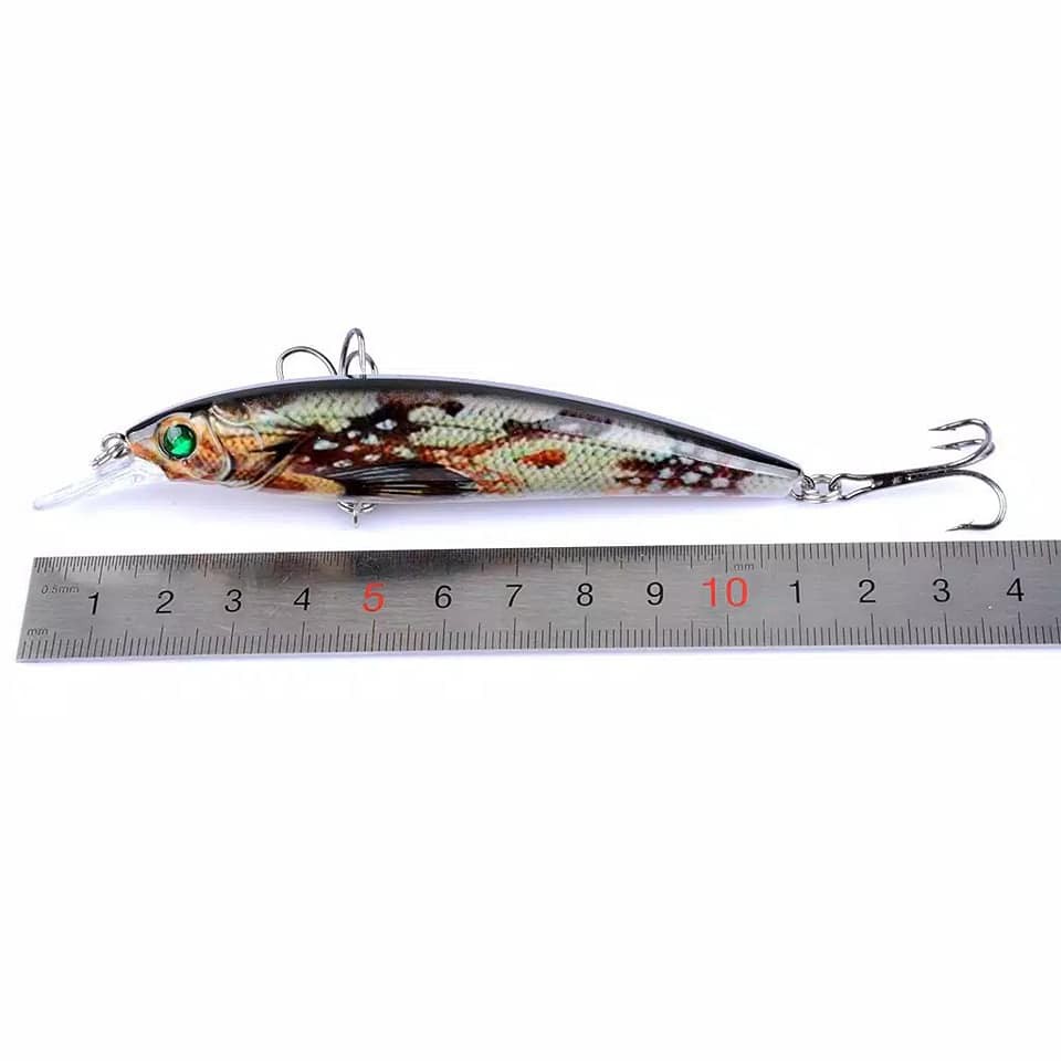 Umpan Pancing Umpan Casting Minnow Panjang 11cm Warna Warni